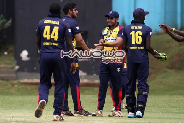 Ceylon Lions CC Celebrate a wicket