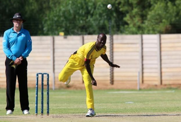 Frank Nsubuga and the Cricket Cranes will face Botswana today at the Pepsi ICC Africa Division One Twenty20 Championship in Benoni, South Africa. PHOTO BY INOCENT NDAWULA.