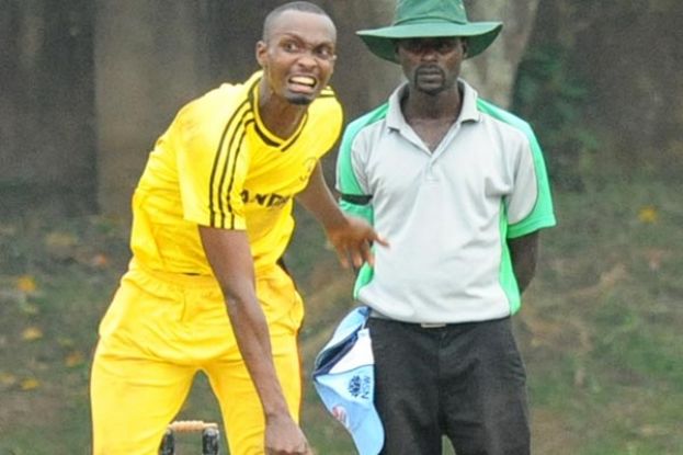 Bowling all-rounder Muhumuza (23 off 19 balls) hit the winning runs. PHOTO BY EDDIE CHICCO 