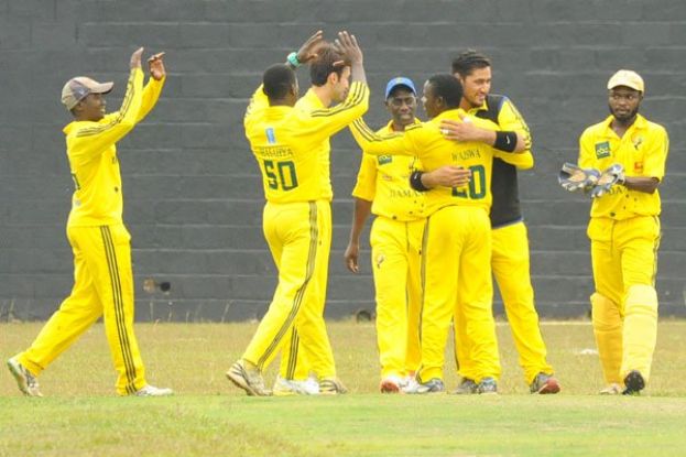 Looking back at the good times. Damani players celebrate a wicket fall during their successful campaign of 2018. PHOTO BY EDDIE CHICCO 