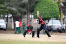 Match Winner. All rounder Siraje Nsubuga was the enforcer of the day with a knock of 43 runs in a partnership of 67 for the seventh wicket with captain Kenneth Waiswa. The 16-year-old later contributed two wickets in a tight spell of spin bowling as Uganda toppled Kenya. PHOTO BY MARTIN MUKANGU/NATION MEDIA 