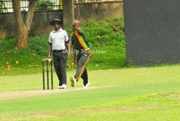 Tornado B’s Roger Mukasa (right) and his sibling Lawrence Ssematimba will face their elder brother Frank Nsubuga in the season opener today. PHOTO BY Eddie Chicco 