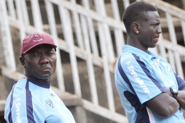 Finer Details. Coach Tikolo (L) wants the bowling to be up to scratch. FILE PHOTO 
