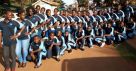 Kwibuka Mission.Group photo for the U23 National team and the Combined Girls Schools Select side that was picked after the Girls Cricket Week .
