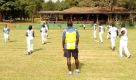 Senior women National team during the warm up a head of their trial matches at Entebbe ground. photo by Franklyn Najjumba