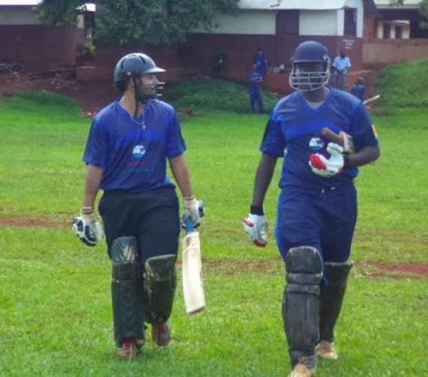 Opening Batsmen of Rounders CC.